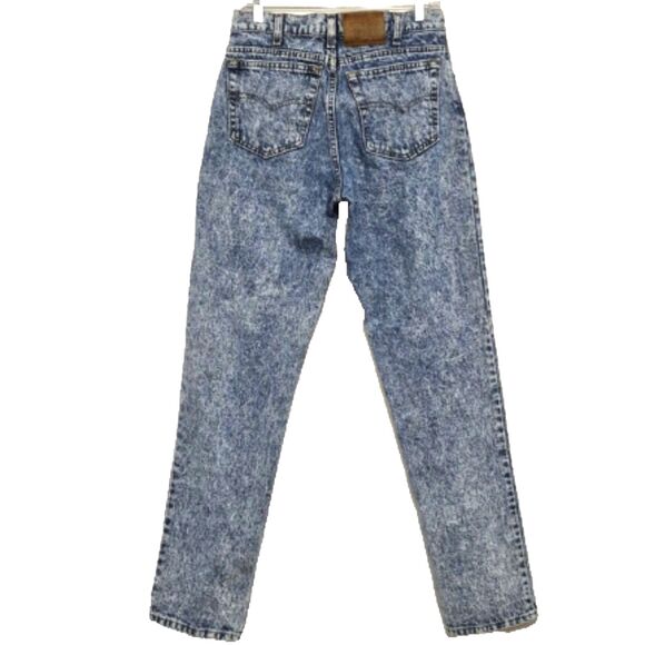 Levi's 540 Vintage Jeans Men's 32 x 34 High Waisted Acid Washed Relaxed Fit 90s - Picture 1 of 13
